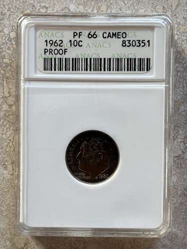 1962 roosevelt silver - roosevelt, dime