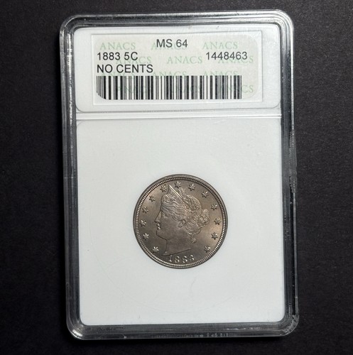 1883 cents liberty nickel - 1883, no